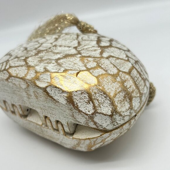 Timmy Woods Handcrafted Ovoid Crossbody Clutch - Picture 7 of 11